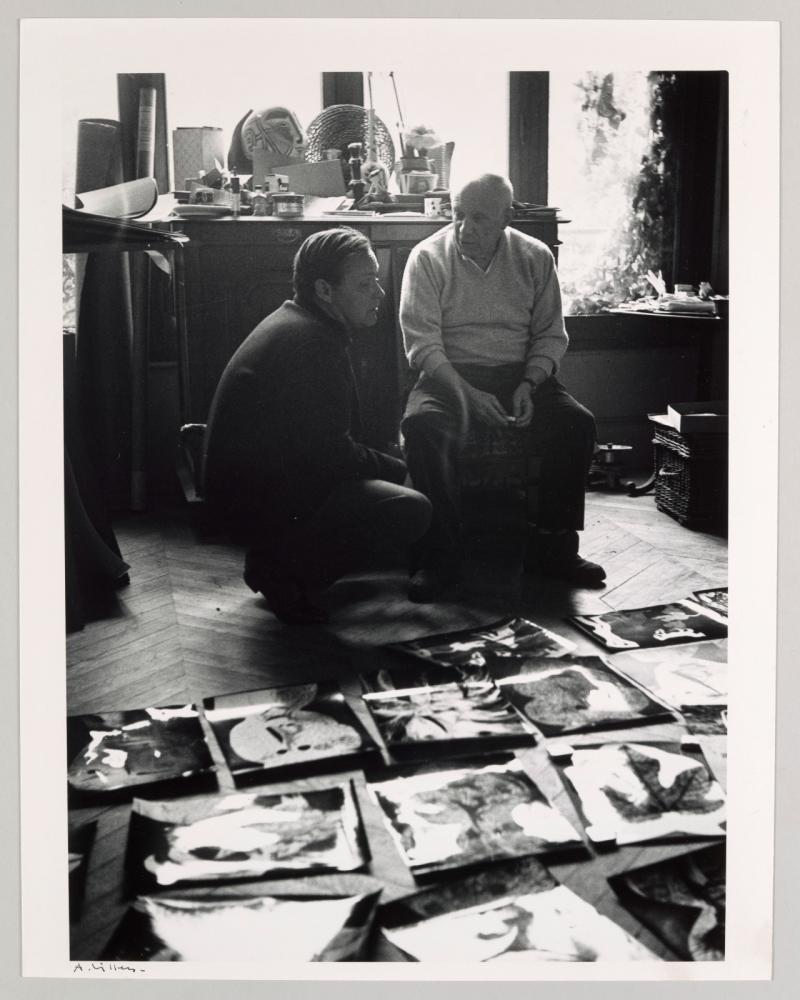 Pablo Picasso et Heinz Berggruen