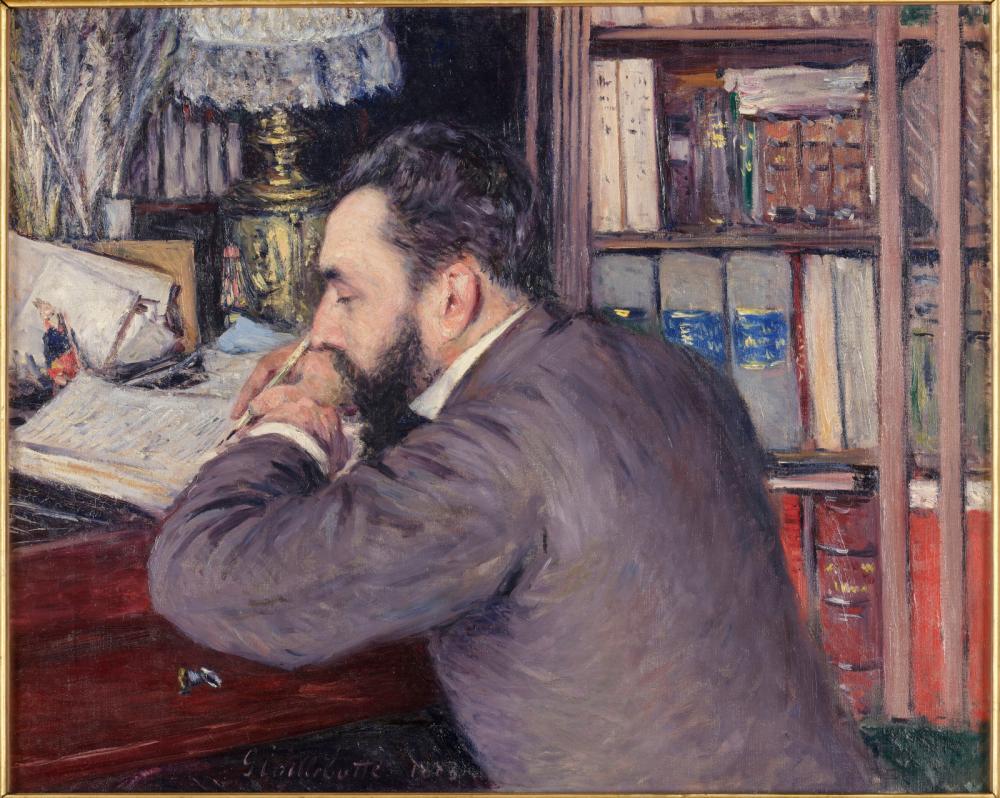 Gustave Caillebotte, Henri Cordier, 1883, collection Musée d'Orsay, Don Mme Henri Cordier, 1926 © RMN-Grand Palais / Franck Raux