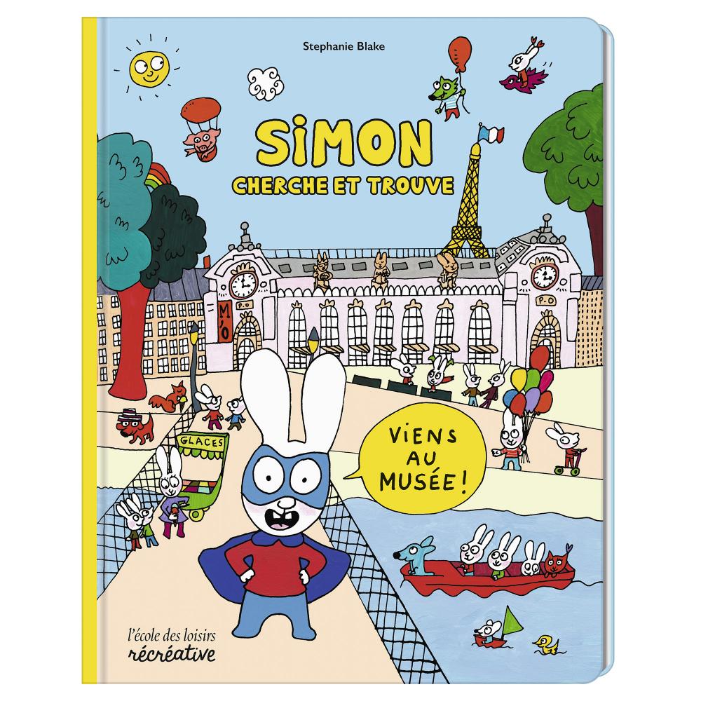 Simon Superlapin cherche et trouve - Viens au musée ! 