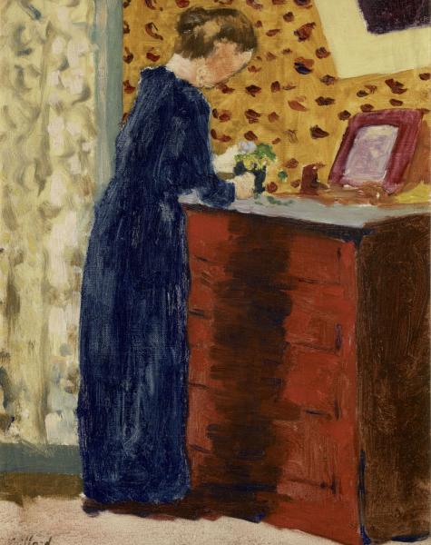 Edouard Vuillard, la commode rouge