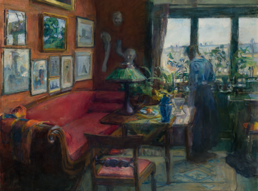 Harriet Backer, Mon atelier [Mitt atelier], 1918 Huile sur toile 76 × 93 cm