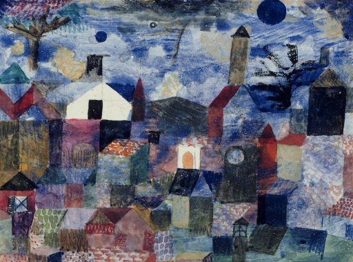 Paul Klee, Paysage en Bleu, 1917, Berggruen Museum © Museum Berggruen, Privatbesitz / Jens Ziehe / MBGP